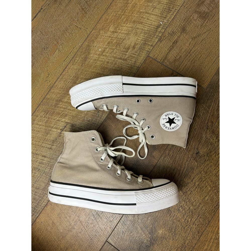 High Top Converse Chuck Taylor Platform Sneakers A06139F US 7.5 / UK 5.5 / EU 38 - Picture 2 of 6